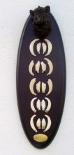 Colmillos de jabalí hembra